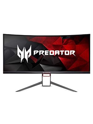 Acer Predator Gaming X Pbmiphzx Curved Ultrawide Qhd Monitor With