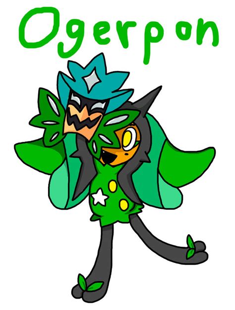 A simple Ogerpon Fanart by Miguelthepainter on DeviantArt