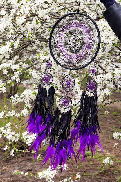 Atrapasue Os Con Hilos De Plumas Y Cuerda De Cuentas Colgando