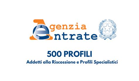 Concorso Agenzia Entrate Riscossione Per L Assunzione Di Profili