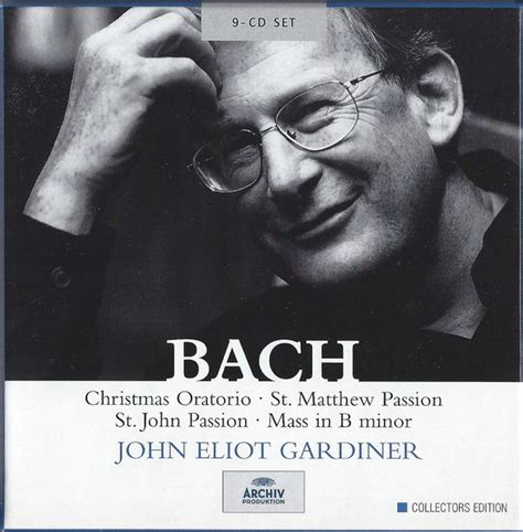 Bach John Eliot Gardiner Christmas Oratorio St Matthew Passion