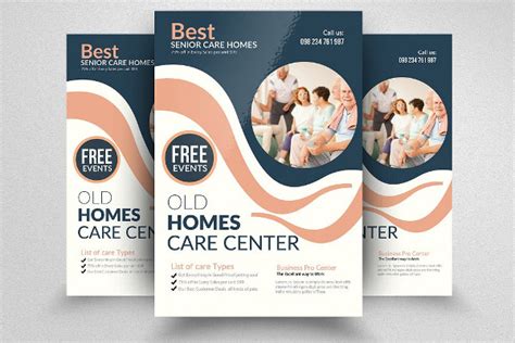 Elderly Care Flyer Template 27 Psd Ai Eps Format Download