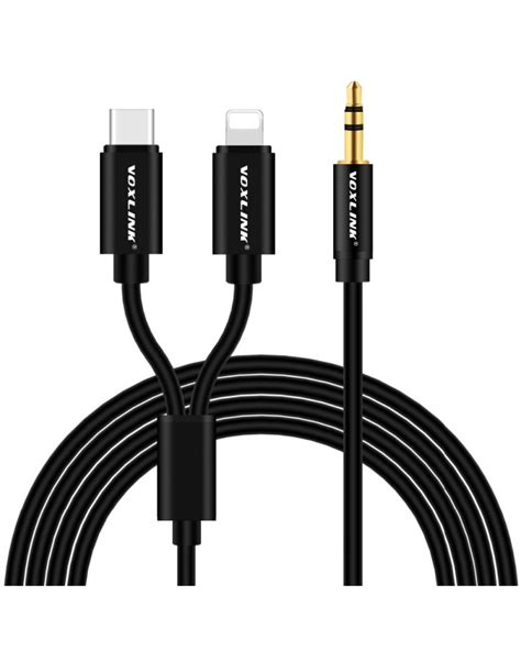 Voxlink Aux Cable In Pin Usb Type C To Mm Car Aux Audio Cable