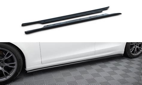 Side Skirts Diffusers V 2 Tesla Model S Plaid Mk1 Facelift Our Offer