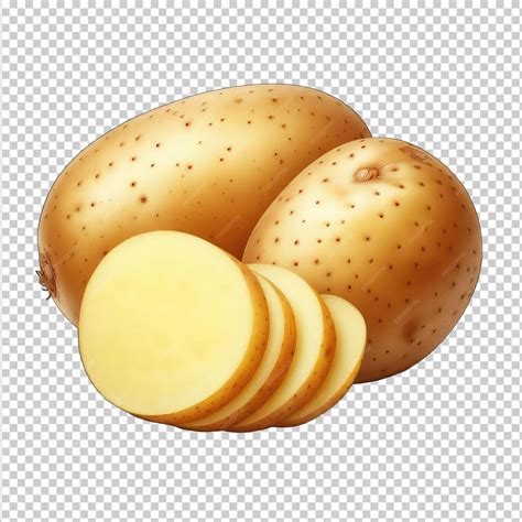 Premium PSD | Potato perfection clipart