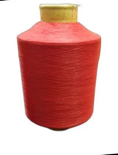 Semi Dull Twisted Polyester Yarn For Textile Industry Count At Rs