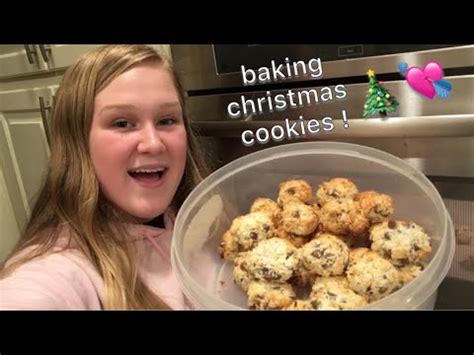 Baking Christmas Cookies Vlogmas Day Youtube