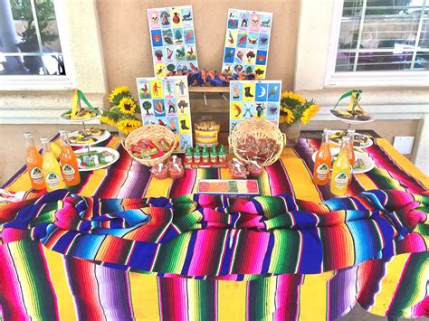 Mexican Theme Party Fiesta Fiesta Fiesta Mexicana Bright Colors