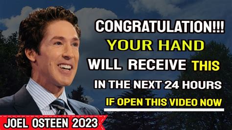 Joel Osteen Sermon Today Congratulation God Is About To Surprise