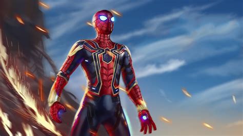 Vengadores Spiderman Spiderman Fondo De Pantalla Hd 1920x1080