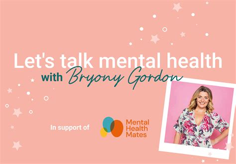 Let's talk mental health with Bryony Gordon - thortful