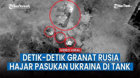 Malam Malam Granat Rusia Yang Diluncurkan Dari UAV Lukai Prajurit