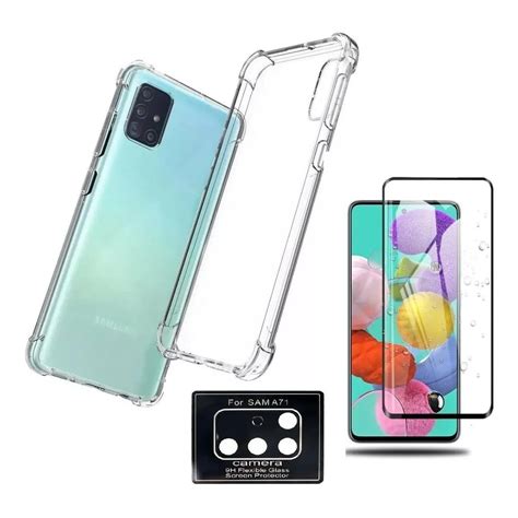 Capa Capinha Anti Shock Samsung Galaxy A71 Pelicula Vidro 3d9d