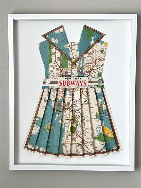 New York Subway Map New York Wall Art New York Nursery New - Etsy