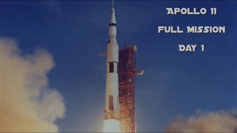 Samples of Apollo 11 Moon Landing - Apollo 11 Mission Audio - Day 1 ...