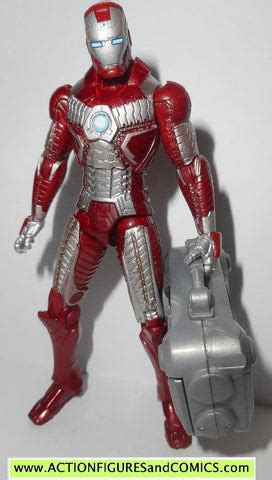 marvel universe IRON MAN suitcase armor mark 5 V 2 movie fig ...