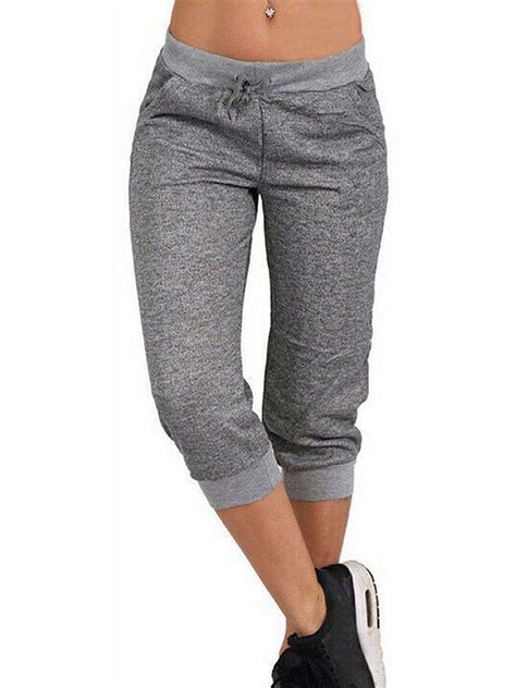 Lazybaby Lazybaby Womens Cotton Sweatpants Stretch Jogger Yoga