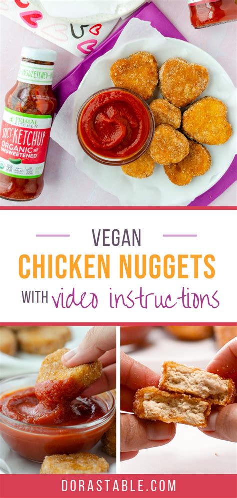 Vegan Chicken Nuggets Vegan Chicken Nuggets Vegan Snacks Recipes