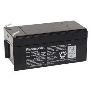 BATERIA 12V 3 4AH LC R123R4PG PANASONIC LCR123R4PG