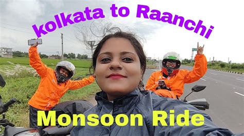 Kolkata To Ranchi By Bike Royal Enfield Meteor Monsoon Ride