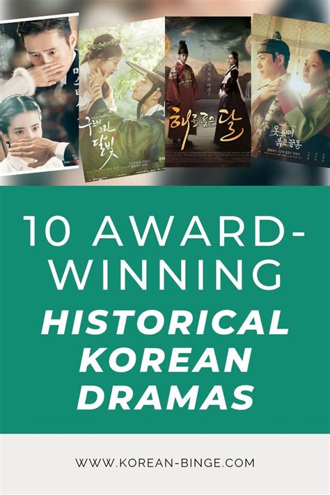 10 Award-Winning Historical Korean Dramas | Historical korean drama ...