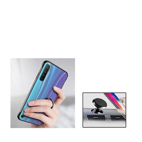 Kit Suporte Magnético Carro Capa Naked Bumper Realme 5 Pro KuantoKusta