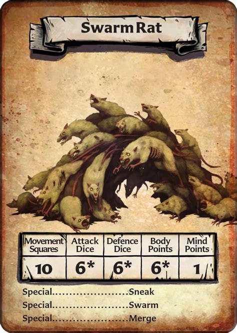 Homebrew Swarm Monsters” And Abilities Heroquest