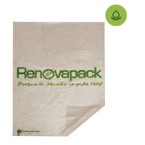 Bolsa Biodegradable Transparent RUTREN SUSTENTABLE RENOVAPACK