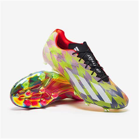 Adidas X Crazylight Fg Lucid Lemon White Solar Red Football