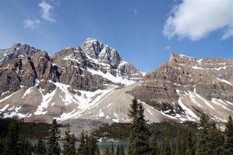 Mountains In The Rocky Mountains - West Canada Stock Image - Image ...