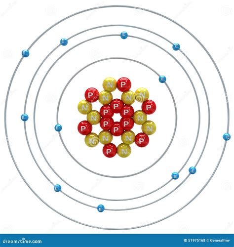 Magnesium Atom Bohr Model