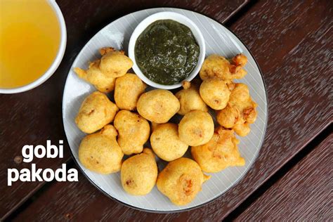 Cauliflower Pakoda Recipe Gobhi Ke Pakode Gobi Pakora