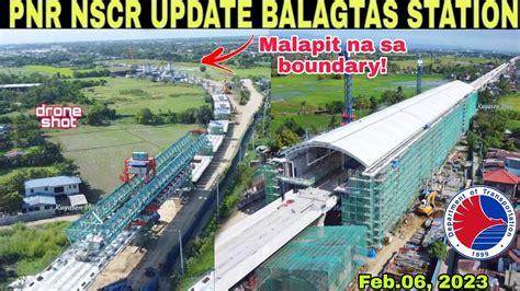 Malapit Na Magsalubong Pnr Nscr Update Balagtas Station Feb