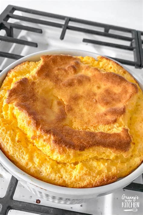 Easy Cheese Soufflé Recipe Grannys In The Kitchen