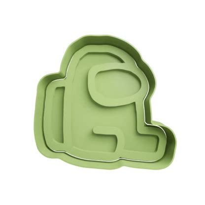 Among Us Sitting Down Cookie Cutter STL Cookie Cutter STL Store