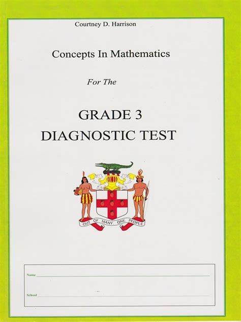 Concepts in Mathematics for Grade 3 Diagnostic Test – BookSmart