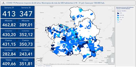 Evolución Por Municipios Servicio De Salud De Castilla La Mancha