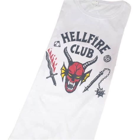 Camiseta Stranger Things Hellfire Club Elius