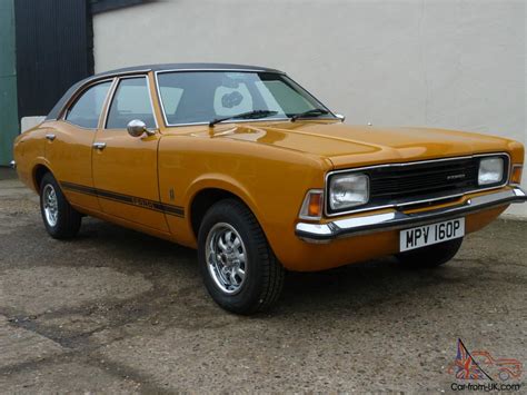 1976 Ford Cortina Mk3 1300 L Yellow