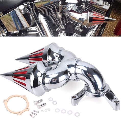 Chrome Spike Air Cleaner