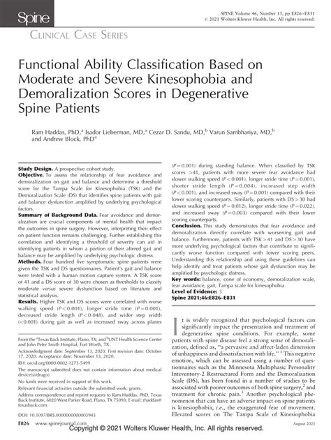 Pdf Functional Ability Classification Based On Moderate And Severe