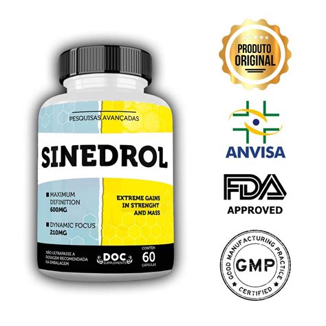 Sinedrol Pote Capsulas No Shoptime