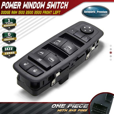 Dodge Ram 1500 Power Window Switch