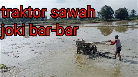 Cara Membajak Sawah Dengan Sisir Traktor Youtube