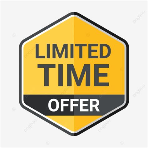 Limited Offer Icon In Flat Style Vector Limited Offer Icon In Flat