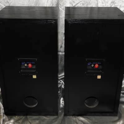 Cerwin Vega VS 80 Vintage Stereo Speakers In Black Reverb