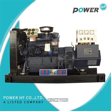 Water Cooled Open Diesel Generator Set 40 Kw Generator Weifang