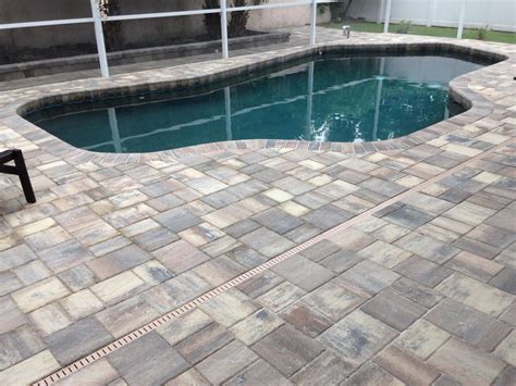 Pool Pavers Low Maintenance Luxury Bay Brick Pavers