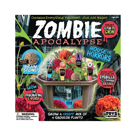 Toys By Nature - Zombie Apocalypse House of Horrors - Indoor Micro