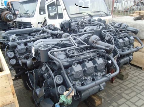 Mercedes Benz Engine OM 441 V6 Turbo 340HP Gearbox Engine Bearing For